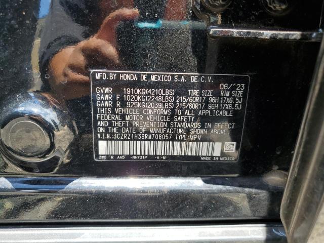 2024 HONDA HR-V LX 3CZRZ1H39RM708057