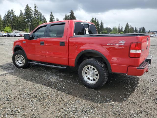 FORD F150 SUPER 2006 red  gas 1FTPW14596KB43759 photo #3