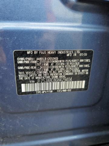 2016 SUBARU FORESTER 2 - JF2SJABC8GH429404