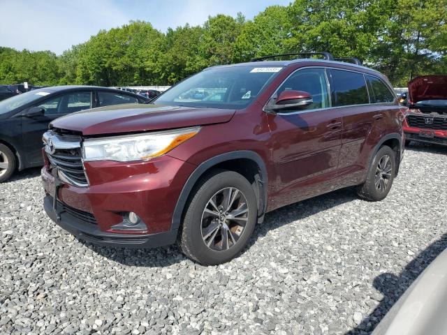Vin: 5tdjkrfh9gs343073, lot: 58470335, toyota highlander xle 2016 img_1