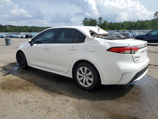 TOYOTA COROLLA LE 2020 white  gas JTDEPRAE7LJ078662 photo #3