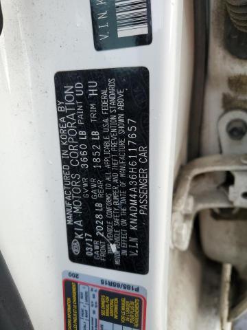 2017 KIA RIO LX KNADM4A36H6117657