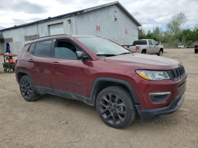 Vin: 3c4njdeb4mt529044, lot: 57462915, jeep compass 80th edition 20214