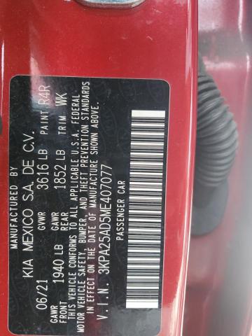2021 KIA RIO S - 3KPA25AD5ME407077