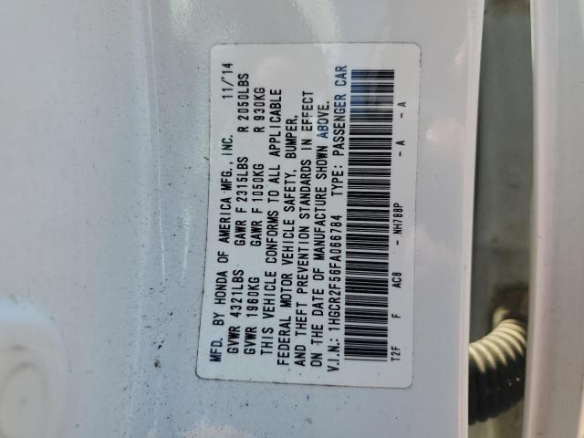 2015 HONDA ACCORD SPO - 1HGCR2F56FA066784