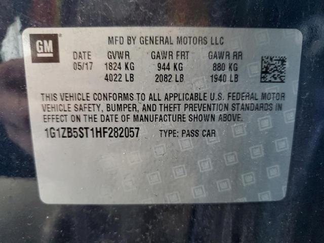 2017 CHEVROLET MALIBU LS - 1G1ZB5ST1HF282057