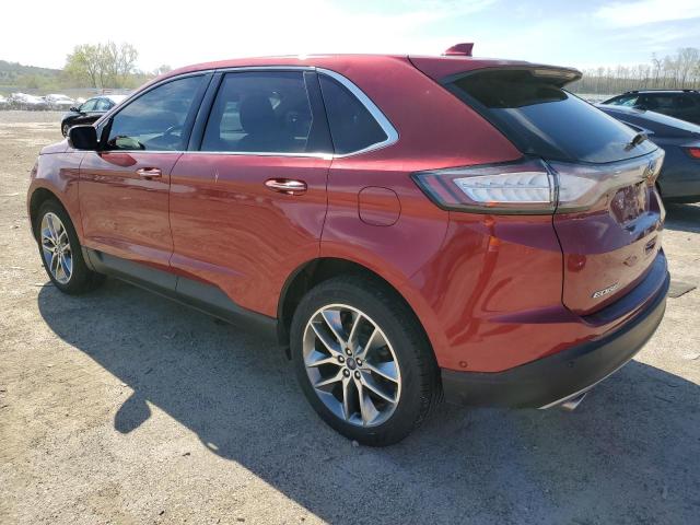 Vin: 2fmpk3k86gbb20967, lot: 54555145, ford edge titanium 20162