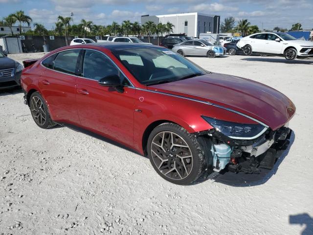 Vin: kmhl14jc9pa335977, lot: 55960705, hyundai sonata n line 20234