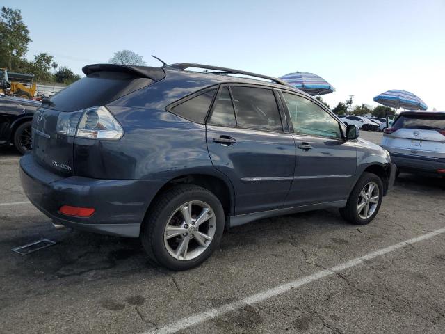 LEXUS RX 400H 2007 blue 4dr spor hybrid engine JTJGW31U972004687 photo #4