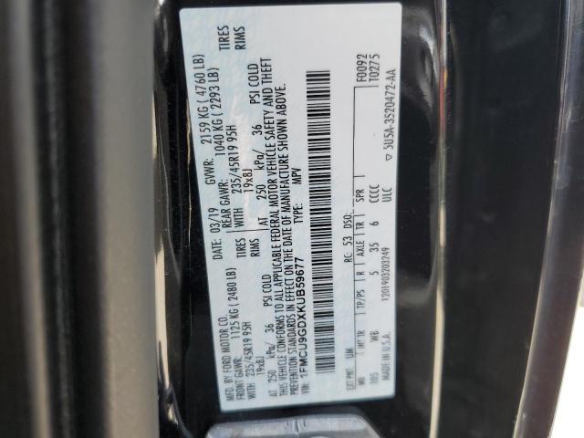 2019 FORD ESCAPE SE - 1FMCU9GDXKUB59677