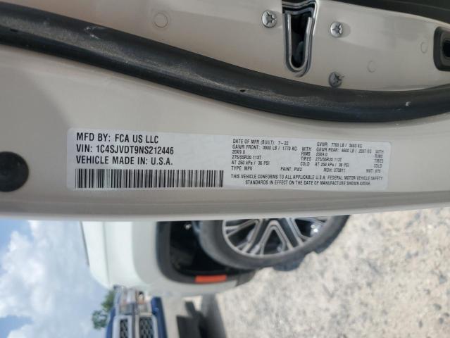 2022 JEEP WAGONEER S 1C4SJVDT9NS212446