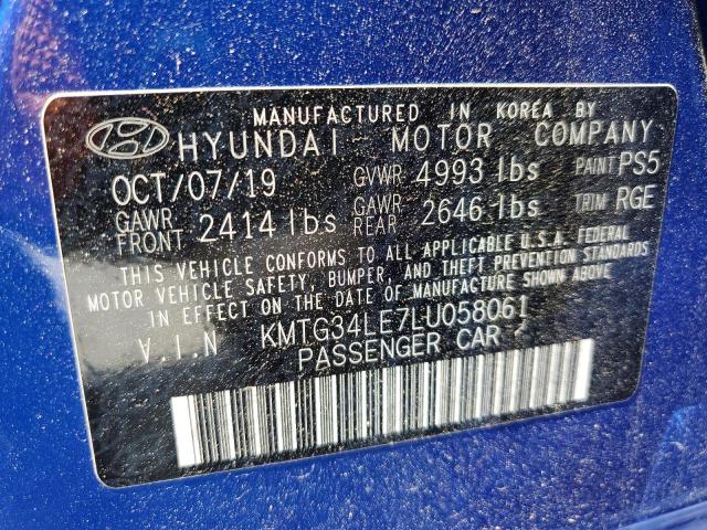 2020 GENESIS G70 PRESTI - KMTG34LE7LU058061