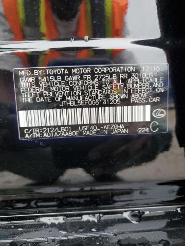 2016 LEXUS LS 460 - JTHBL5EF0G5141205