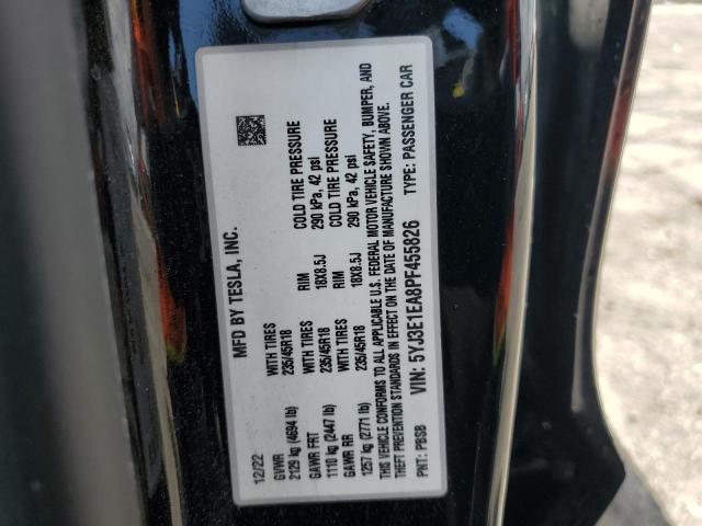 2023 TESLA MODEL 3 - 5YJ3E1EA8PF455826