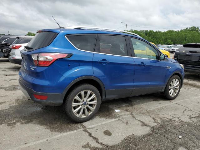 Vin: 1fmcu0jd4huf04019, lot: 57898155, ford escape titanium 20173