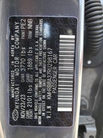2024 HYUNDAI VENUE SE KMHRB8A37RU298167