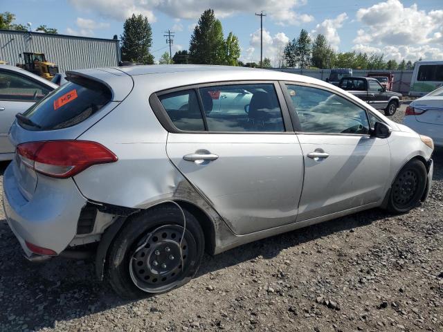 KIA FORTE LX 2016 silver  gas KNAFK5A82G5607551 photo #4