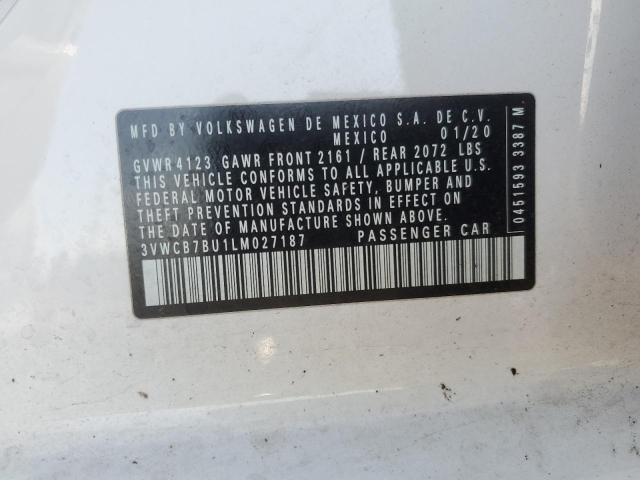 2020 VOLKSWAGEN JETTA S - 3VWCB7BU1LM027187