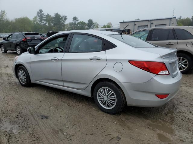 HYUNDAI ACCENT SE 2016 silver  gas KMHCT4AEXGU044267 photo #3