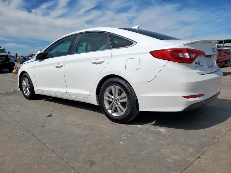 Vin: 5npe24af0gh372915, lot: 57906365, hyundai sonata se 20162