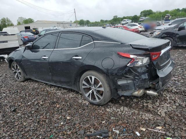 NISSAN MAXIMA 3.5 2017 black  gas 1N4AA6AP6HC455810 photo #3