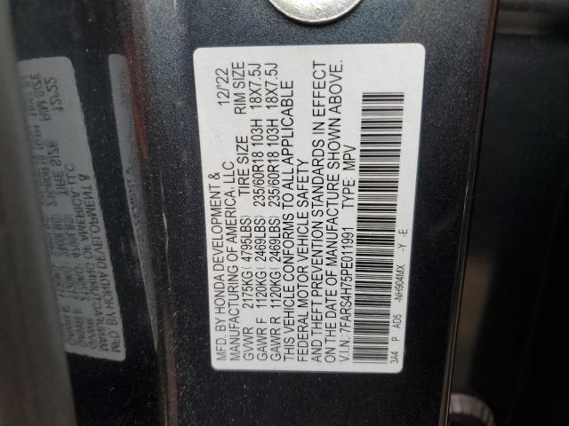 2023 HONDA CR-V EXL - 7FARS4H75PE011991