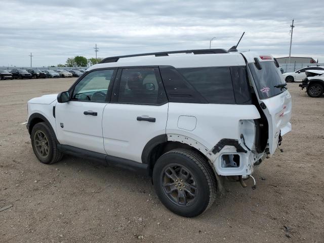 Vin: 3fmcr9b62mrb24992, lot: 58366775, ford bronco big bend 20212