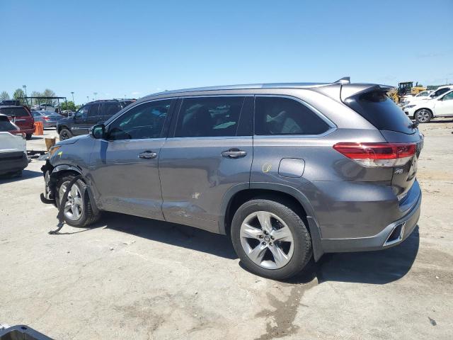 Vin: 5tdyzrfh7hs203499, lot: 57998755, toyota highlander limited 20172
