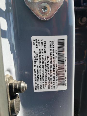 2021 HONDA CR-V EXL - 7FART6H85ME011695