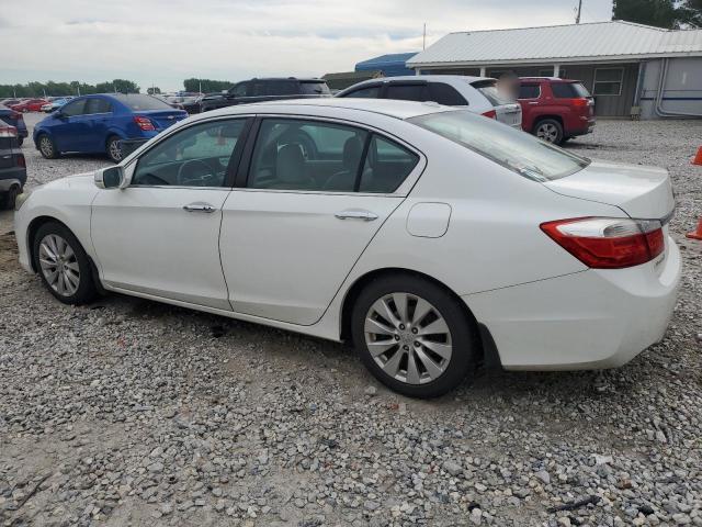 HONDA ACCORD EXL 2013 white sedan 4d gas 1HGCR2F83DA210315 photo #3