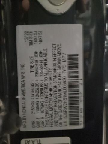2021 HONDA CR-V EX 5J6RW2H51ML005630
