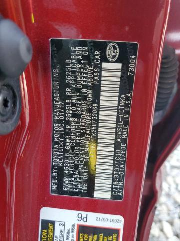 2017 TOYOTA CAMRY LE - 4T1BF1FK2HU732068