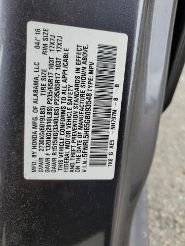 2016 HONDA ODYSSEY EX 5FNRL5H65GB093548