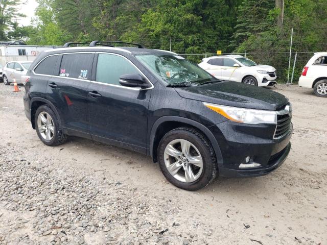 Vin: 5tddkrfh2gs249016, lot: 58618385, toyota highlander limited 20164