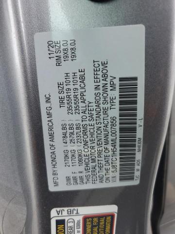 2021 ACURA RDX TECHNO 5J8TC1H54ML007856