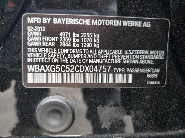 2012 BMW 528 I - WBAXG5C52CDX04757