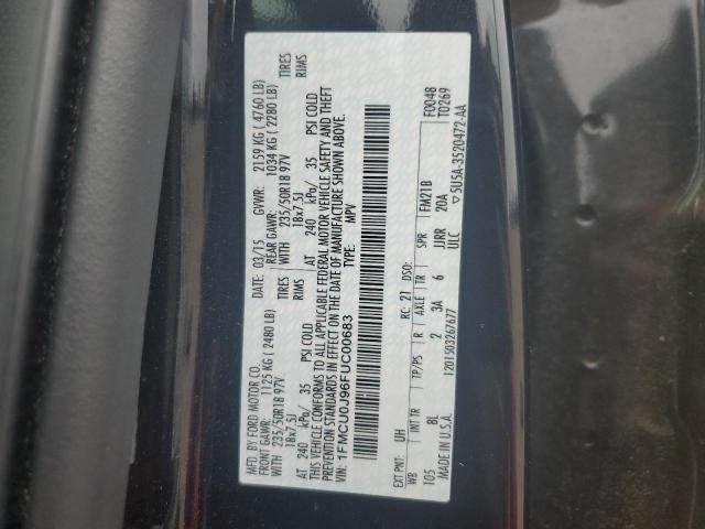 2015 FORD ESCAPE TIT - 1FMCU0J96FUC00683