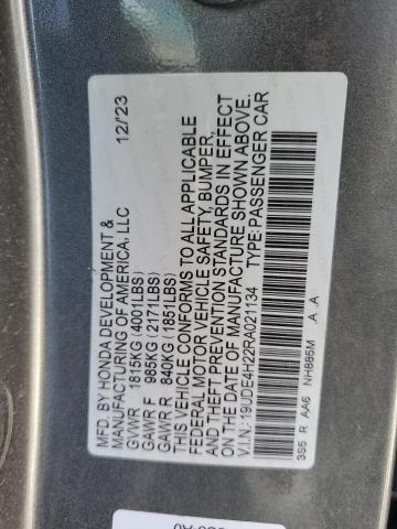2024 ACURA INTEGRA 19UDE4H22RA021134