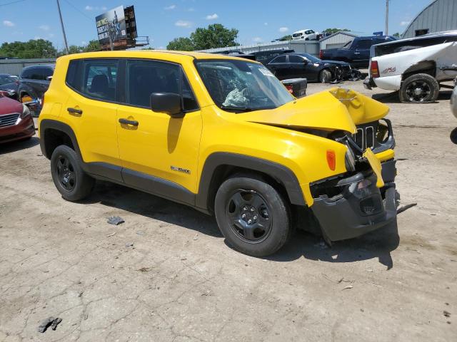 Vin: zaccjbab2hpf15450, lot: 58757445, jeep renegade sport 20174