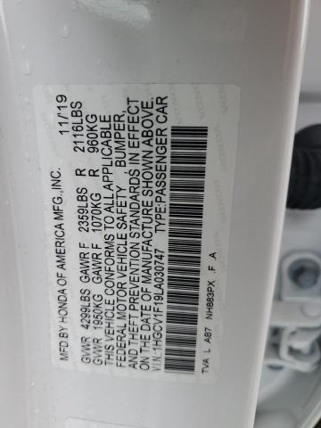 2020 HONDA ACCORD LX - 1HGCV1F19LA030747