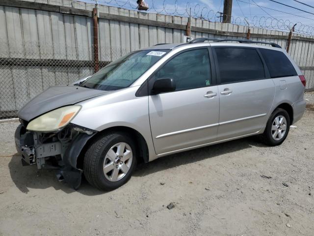 TOYOTA SIENNA CE 2005 silver  gas 5TDZA23C45S240422 photo #1