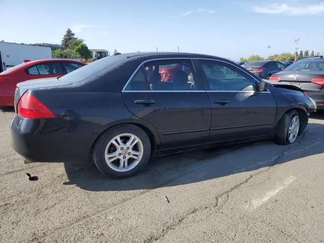 HONDA ACCORD EX 2006 black sedan 4d gas 1HGCM568X6A117357 photo #4