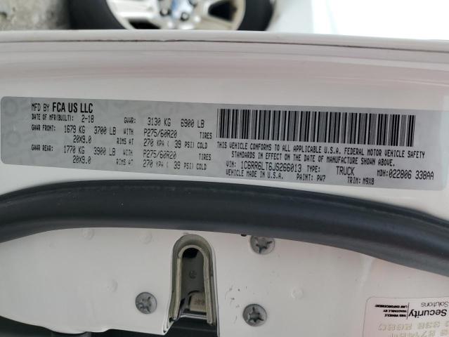 2018 RAM 1500 SLT - 1C6RR6LT6JS266013