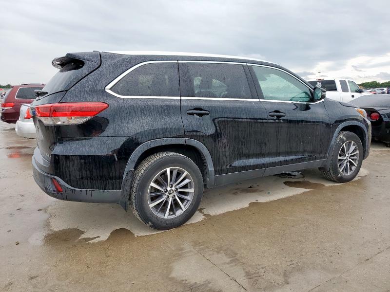 Vin: 5tdjzrfh8ks727172, lot: 54098115, toyota highlander se 20193
