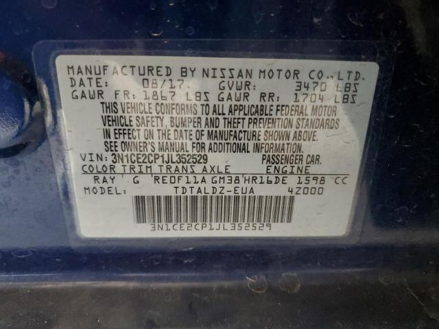 2018 NISSAN VERSA NOTE - 3N1CE2CP1JL352529