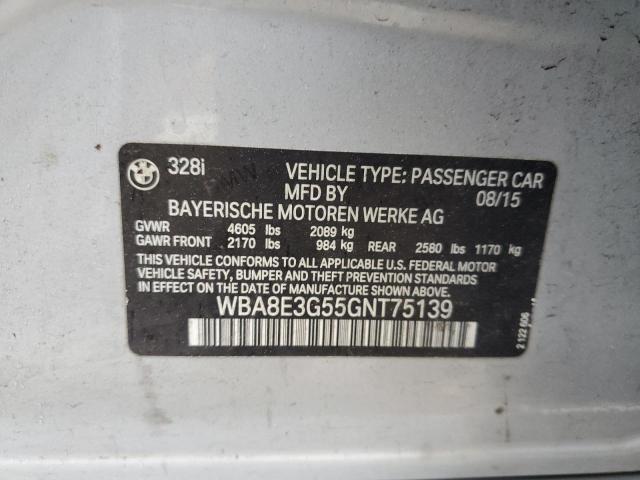 2016 BMW 328 XI SUL WBA8E3G55GNT75139