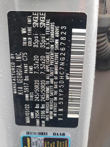 2022 KIA TELLURIDE - 5XYP5DHC7NG267823