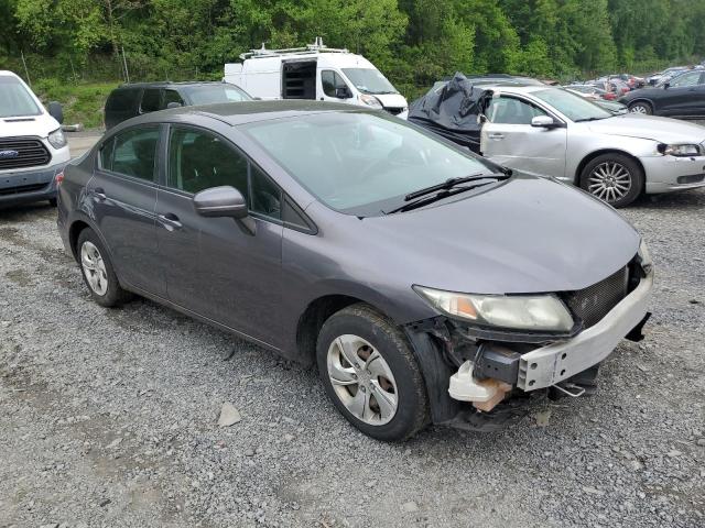 Vin: 19xfb2f5xfe215033, lot: 57027735, honda civic lx 20154