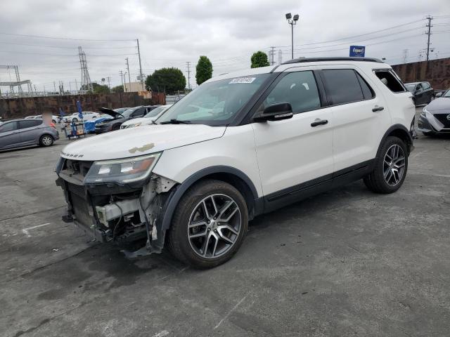 FORD EXPLORER S 2016 white  gas 1FM5K8GT7GGD28317 photo #1