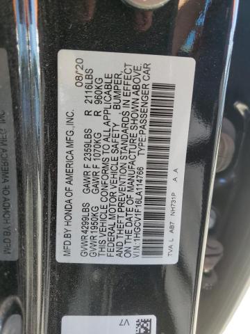 2020 HONDA ACCORD LX - 1HGCV1F16LA114766